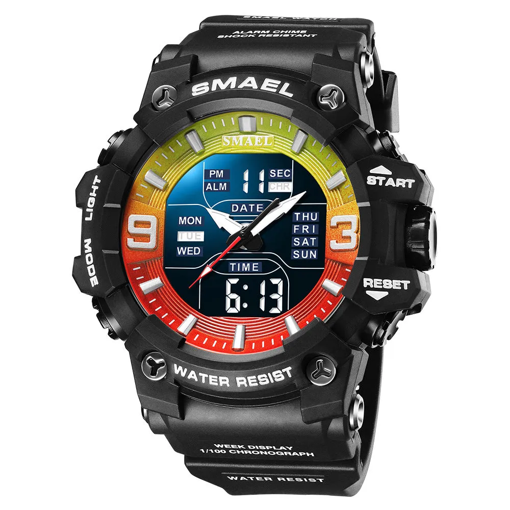 SMAEL Water Resistant Men's Sport Smart Watch