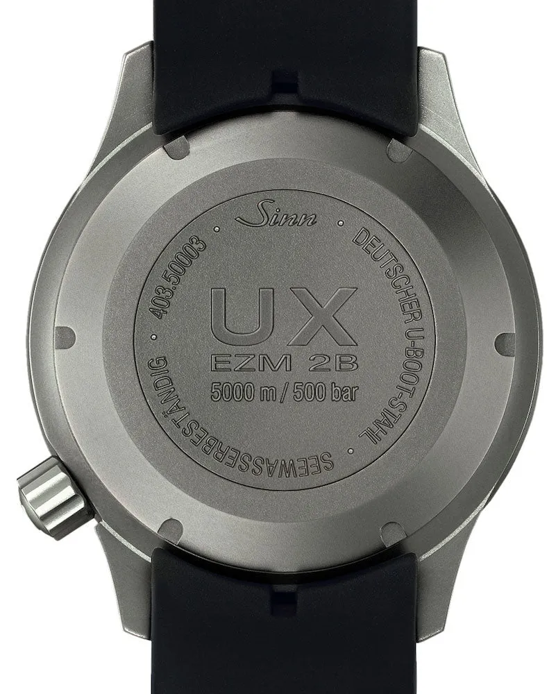 SN Watch UX EZM 2B Rubber