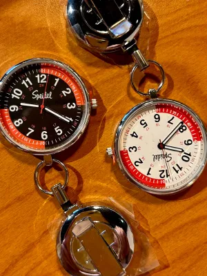 Speidel Set of 2 Pulsometer Watch Fobs