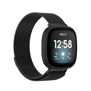 Stainless Steel Mesh Band for Fitbit Versa 3 & Fitbit Sense