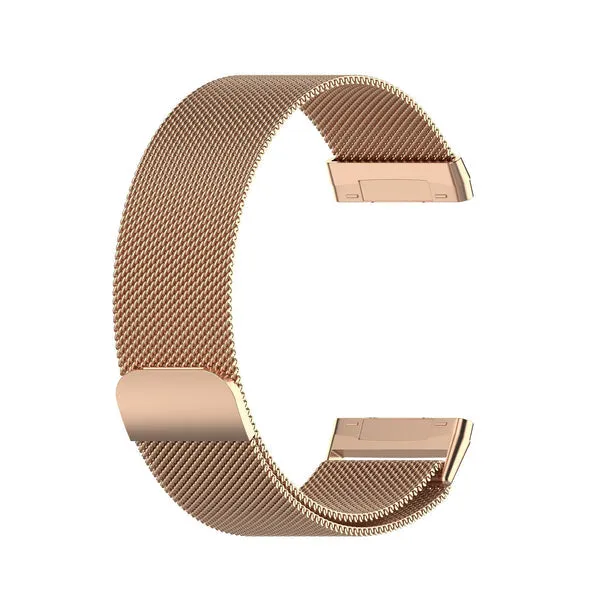 Stainless Steel Mesh Band for Fitbit Versa 3 & Fitbit Sense