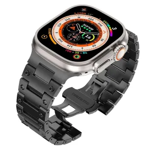 Stainless Steel Metal Chain Watch Band Compatible with Apple Watch Strap