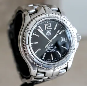 TAG HEUER Link Wristwatch Chronometer Officially Certified WT5110-0 Automatic Watch