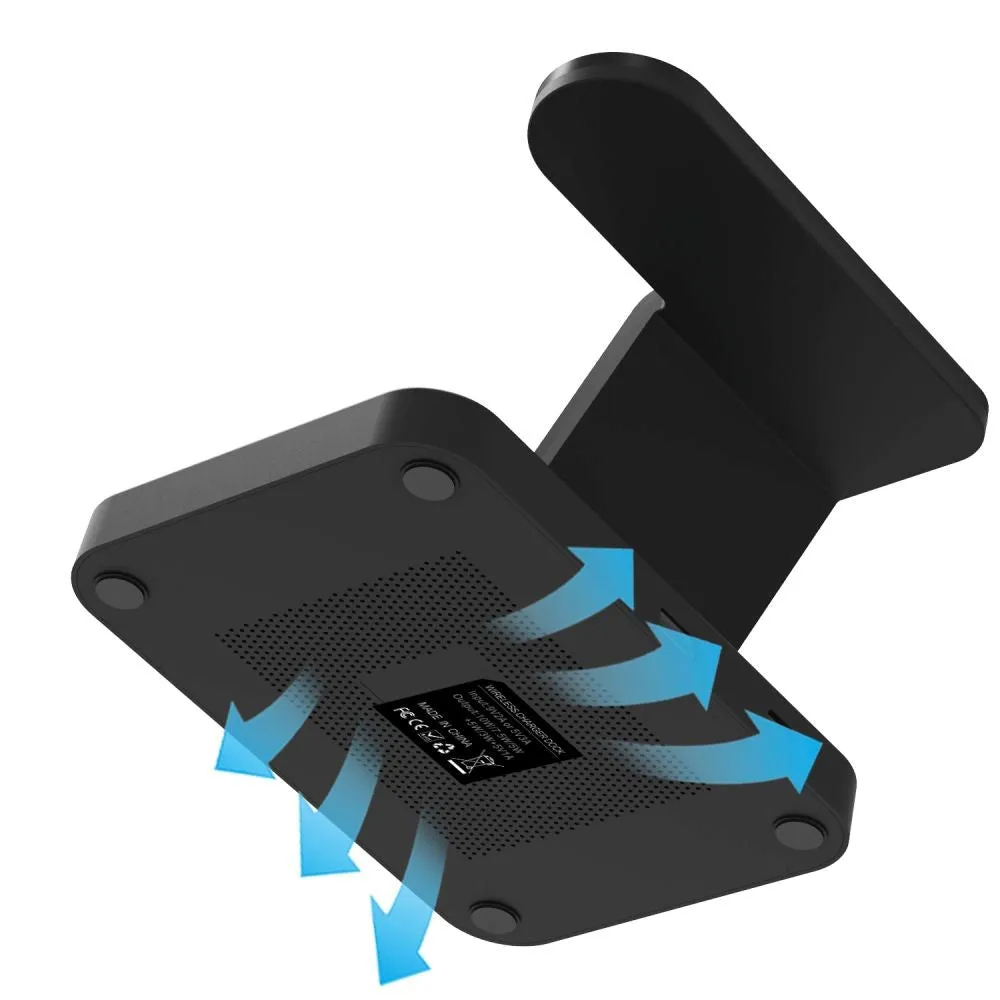 Tech-Protect A11 3-in-1 Trådløs Oplader 15W - Sort