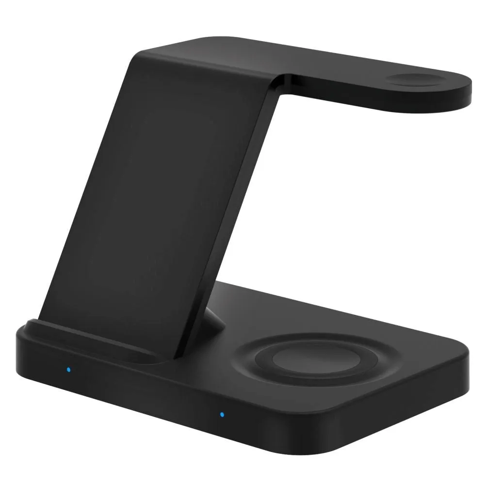 Tech-Protect A11 3-in-1 Trådløs Oplader 15W - Sort