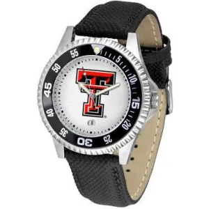 Texas Tech Red Raiders Competitor - Poly/Leather Band Watch