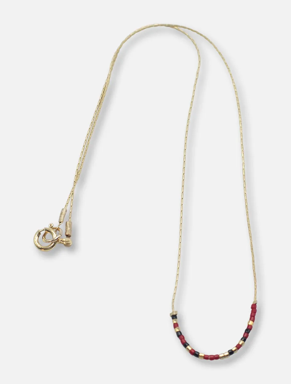 Texas Tech Red Raiders Morse Code Necklace
