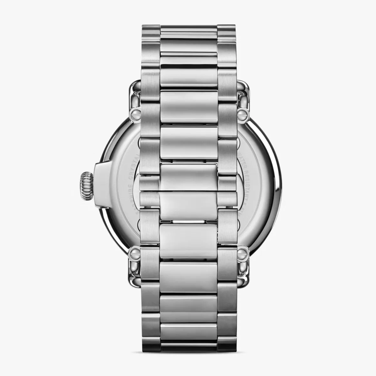 The Runwell Watch - 41mm White / Stainless Steel Bracelet