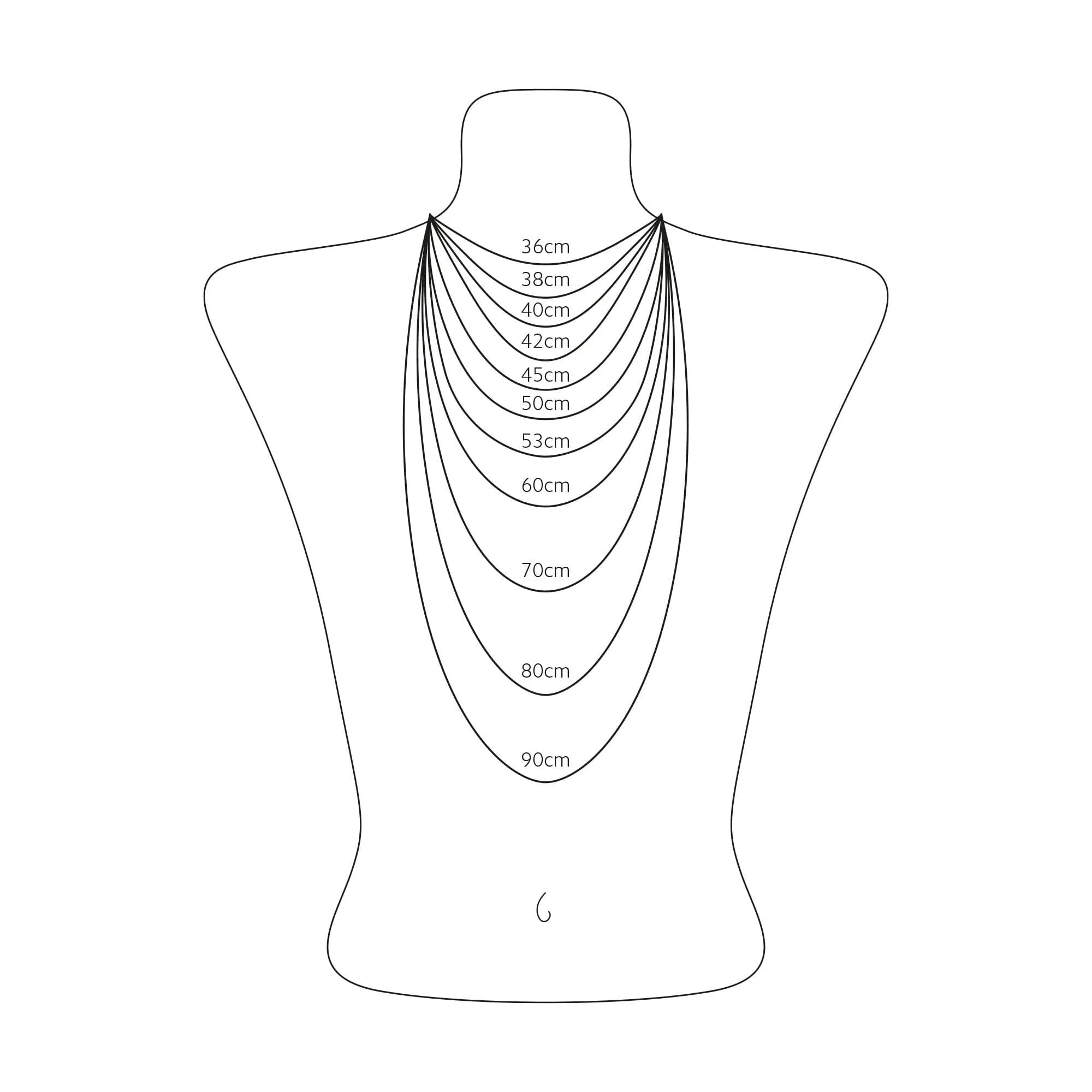 THOMAS SABO Necklace with letter pendant N and white zirconia - silver