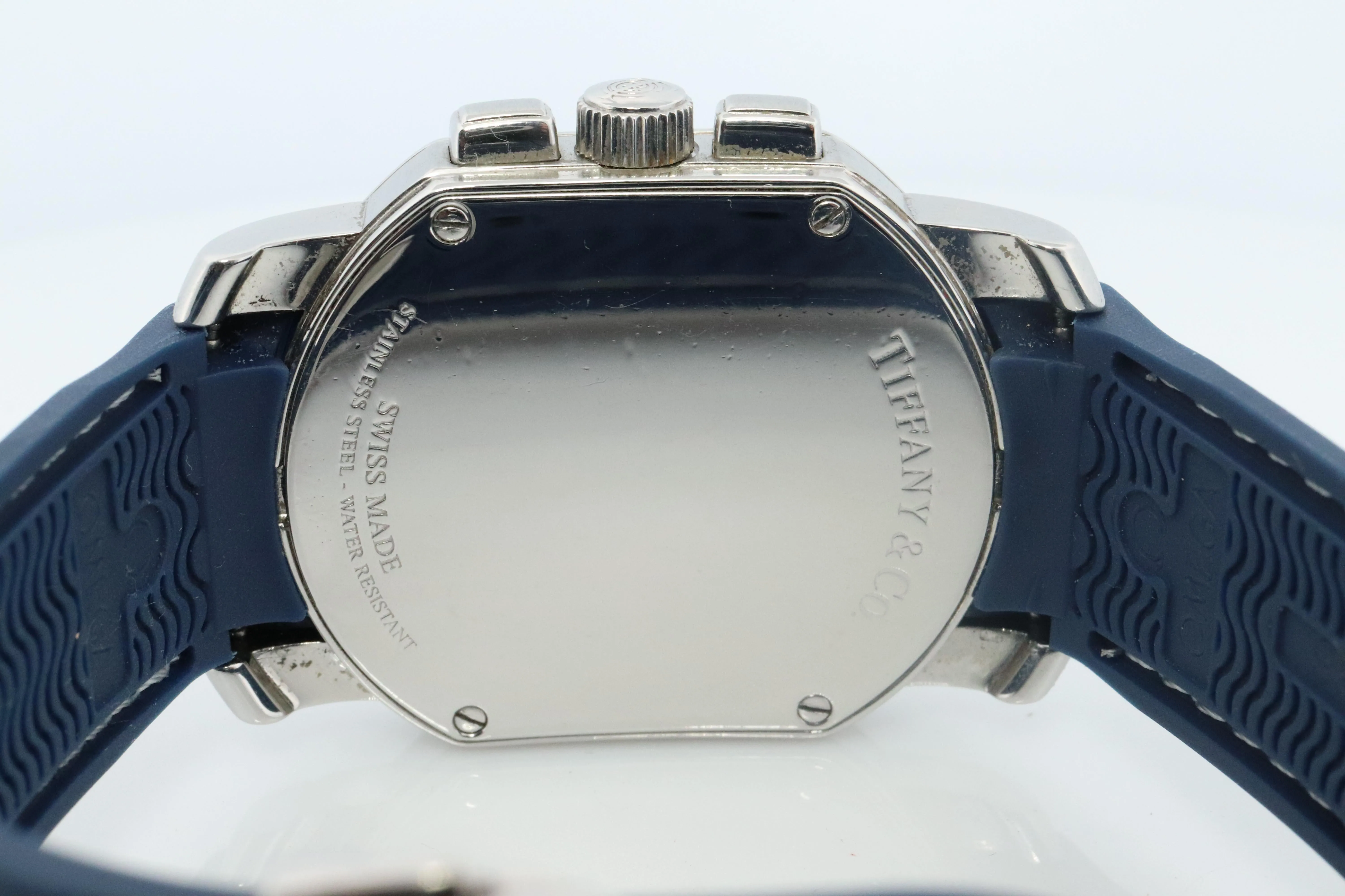 Tiffany and Co Coupe Resonator Watch. Mens Tiffany and Co Chronograph Wristwatch