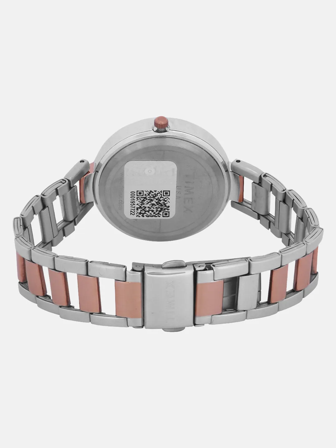 Timex Silver Dial Women Multifunction Watch - TW000X214