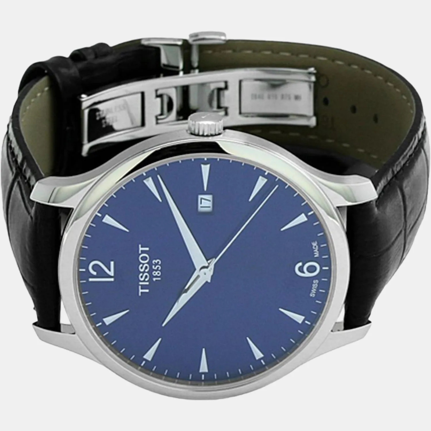 Tradition Men Analog Leather Watch T0636101604700