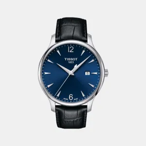 Tradition Men Analog Leather Watch T0636101604700
