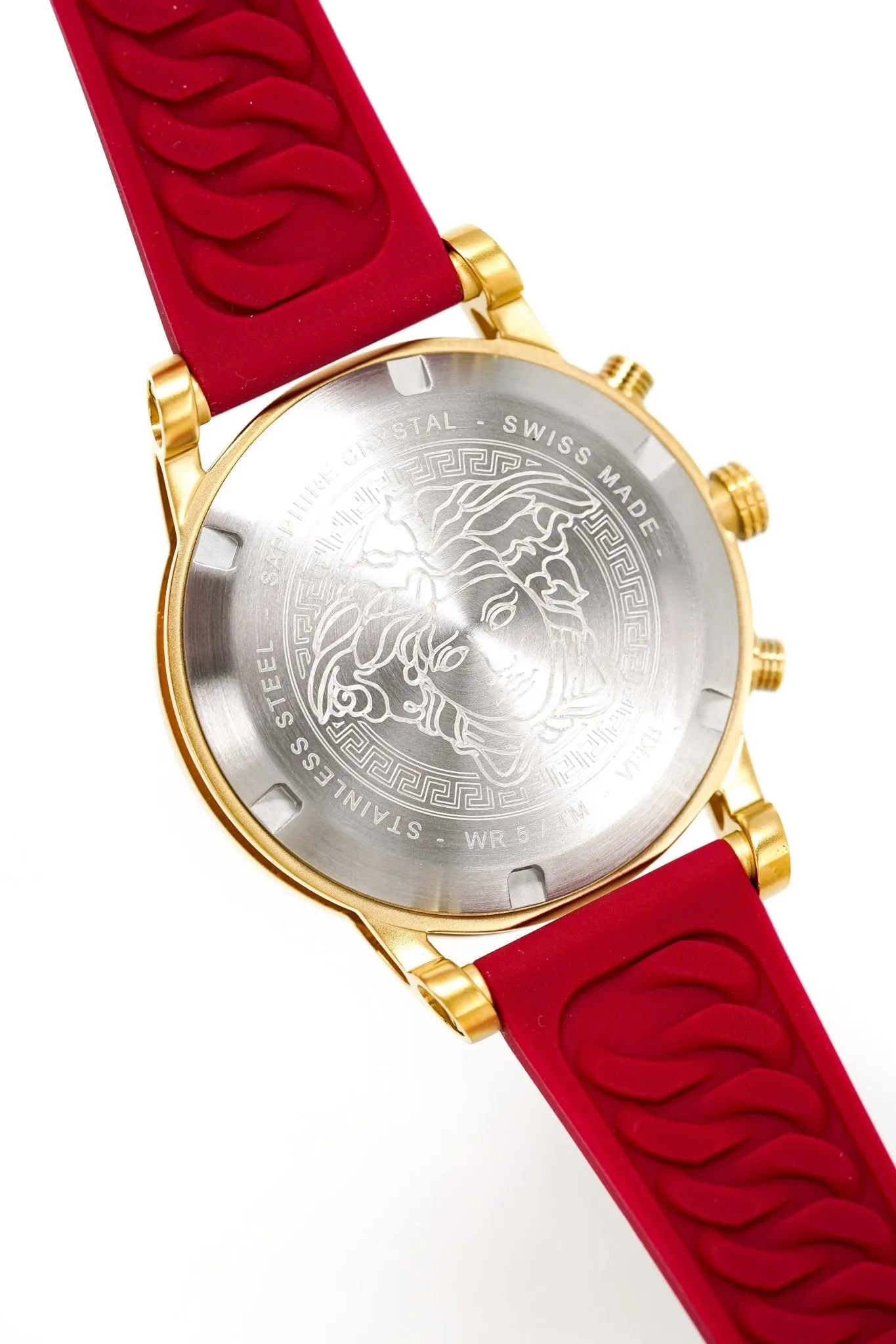 Versace Ladies Watch Sport Tech 40mm Red Gold VEKB00322