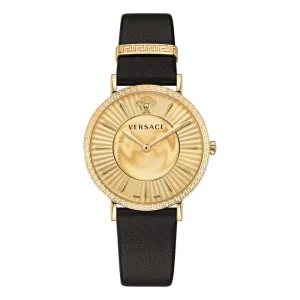 Versace Women 38 mm Size Gold Dial Analog Watch- VEJL00422