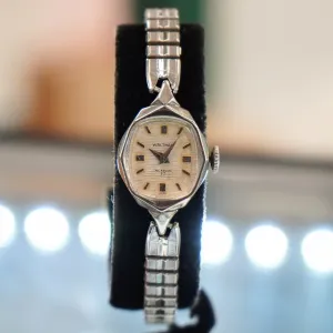 Vintage Ladies WALTHAM Watch Incabloc 17 Jewels - Original Speidel S.S. Bracelet