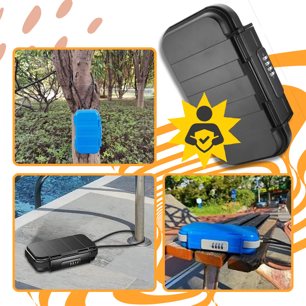 Waterproof Small Lockable Storage Box
