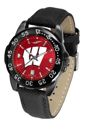 Wisconsin Badgers Men's Fantom Bandit AnoChrome Watch