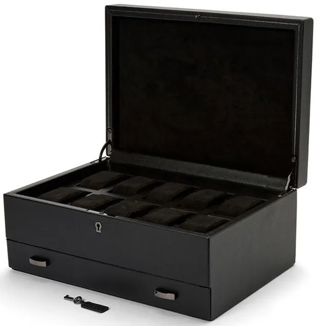 WOF Watch Box British Racing Black 1pc StORSage