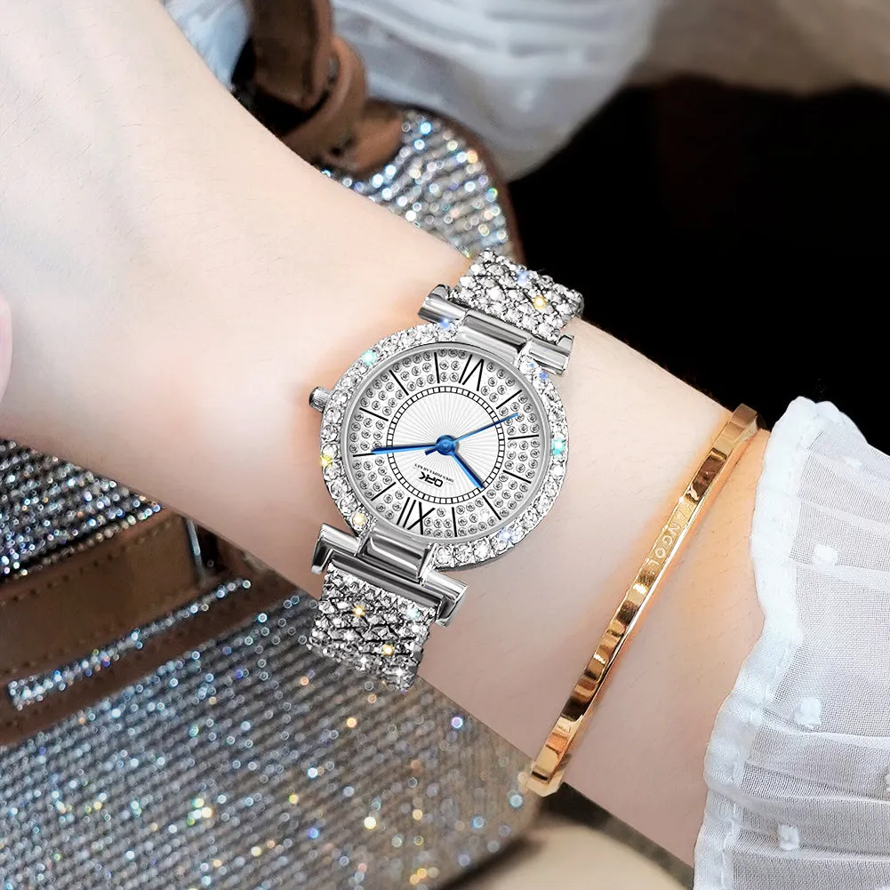 Women's elegant diamond quartz watch W06OPK88618-SR