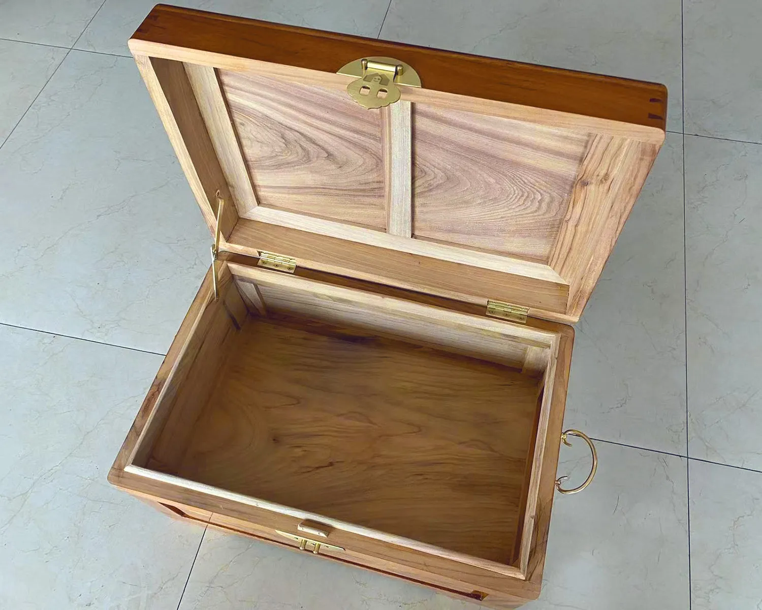 Wooden Storage Box -Sturdy Wood Box for office or home - Chic Memory Keepsake Box - Versatile Decorative Box - Gift Ready Stash Boxes